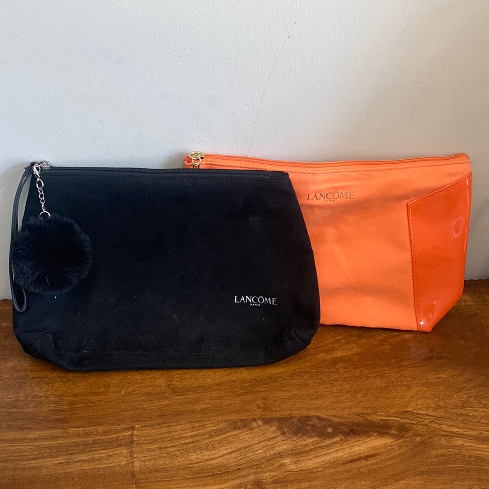 NWOT. Bundle of two Lancôme Cosmetics bags.
